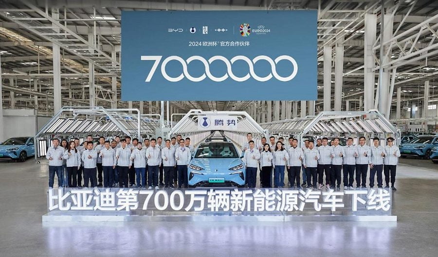 बीवाईडीले ७० लाख न्यू इलेक्ट्रिक भेहिकल उत्पादन गर्यो