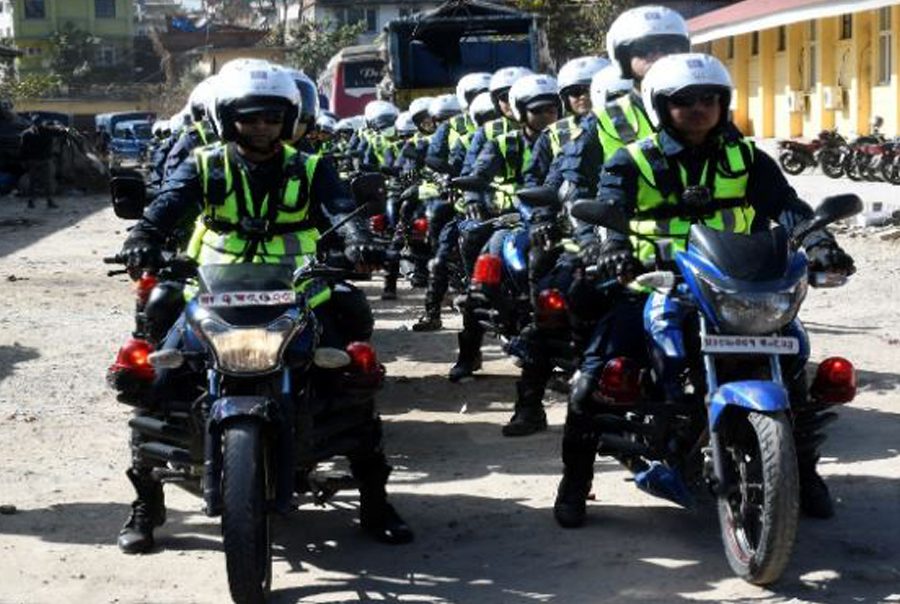 District Police Range mobilizes EQRT to boost security in Kathmandu