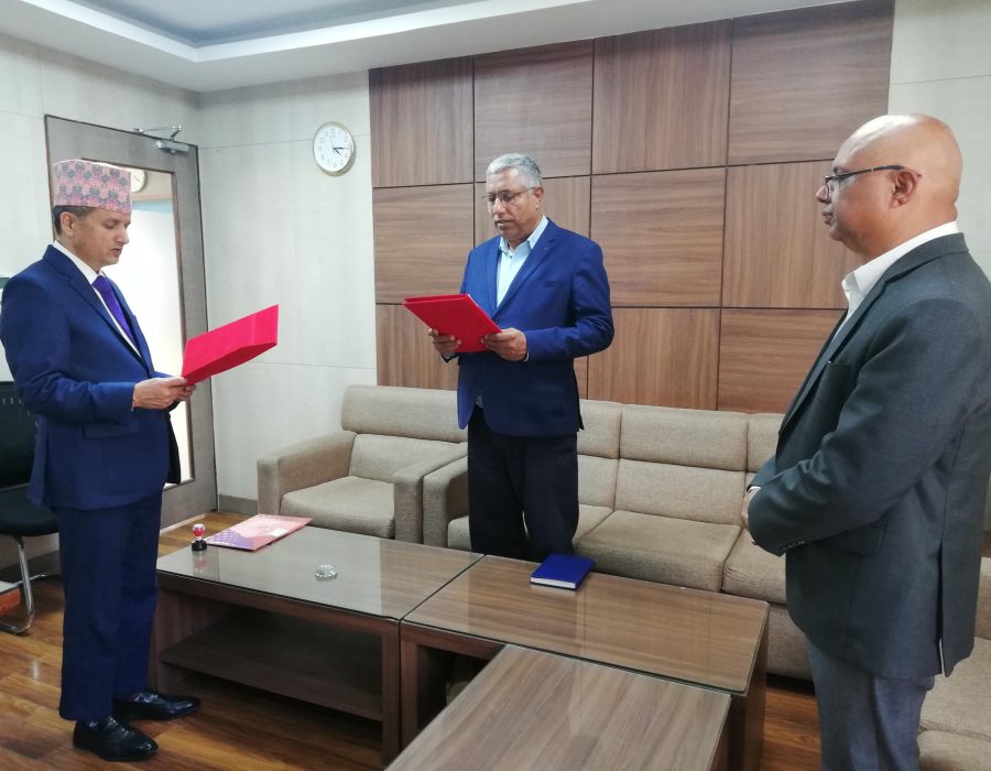 Jhabindra Lal Upadhyaya as the new Chairman of Nepal Digital Payments Company