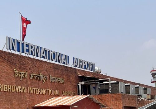 त्रिभुवन विमानस्थलमा ‘एईडी’ मेसिन जडान