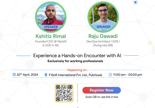 आर्टिफिसियल इन्टेलिजेन्स बारे जानकारी दिन गुगल डेभलपर ग्रुपले “बिल्ड विद एआई” कार्यक्रम गर्दै