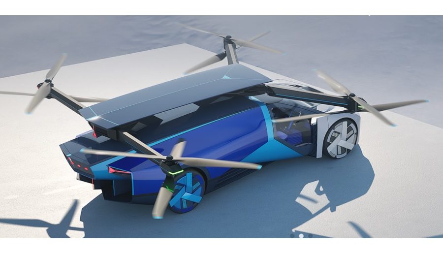 एक्सपेङको एरोएचटी फ्लाइङ्ग कार चिनियाँ आकाशमा छिट्टै देखिने