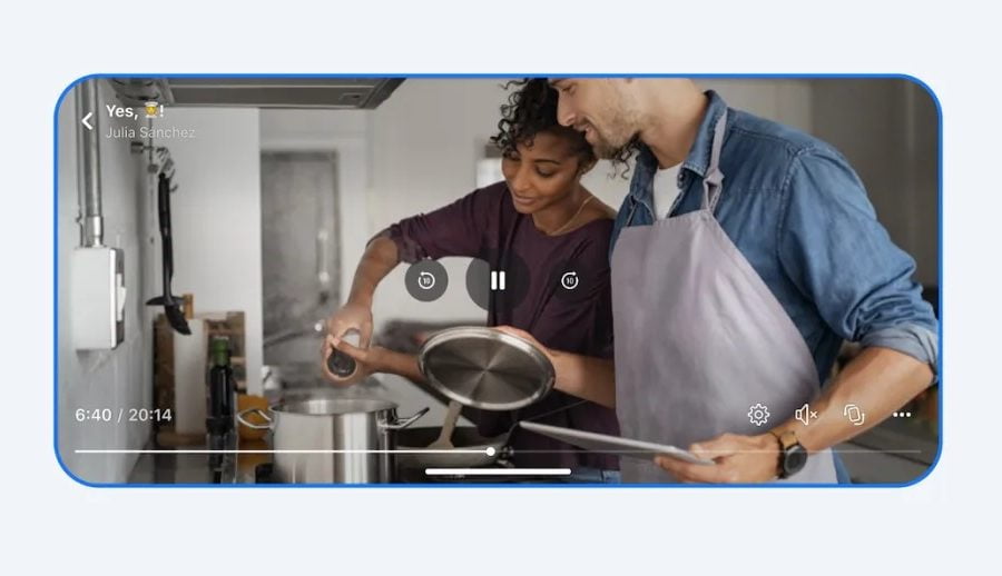 फेसबुकले ल्यायो स्लाइड बार जस्ता भिडियो कन्ट्रोल फिचर