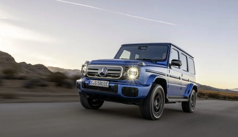 मर्सिडीज–बेन्जले अनावरण गर्यो इलेक्ट्रिक जी क्लास लक्जरी अफ–रोडर