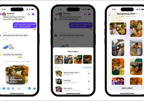 मेसेन्जरले साझा एल्बमहरू सिर्जना गर्न, एचडी फोटोहरू पठाउन र ठूला फाइल साझेदारी गर्न दिने
