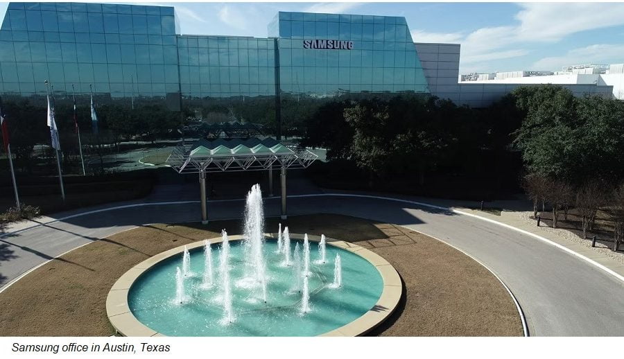 सामसङले अमेरिकी चिप प्लान्टका लागि ६.६ बिलियन डलर अनुदान प्राप्त गर्ने