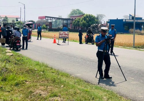 ट्राफिक प्रहरीद्वारा डिजिटल निगरानी: चैत मसान्तसम्म छब्बिस करोड बढी राजस्व सङ्कलन