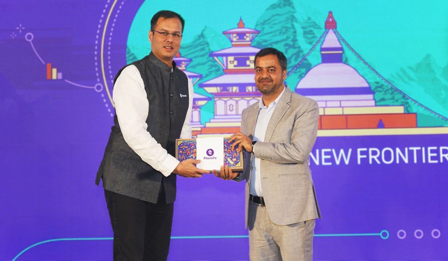 भारतीय कम्पनी फोनपेद्वारा नेपालमा यूपीआईमार्फत संचालित सेवाहरूको प्रदर्शनी