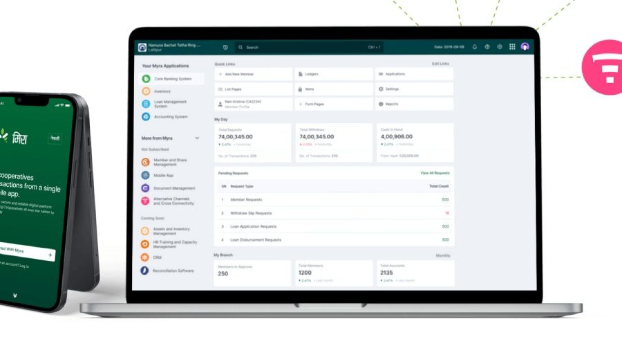 सहकारीलाई प्रविधिमैत्री बनाउँदै मिरा सफ्टवेयर, अब सबै कारोबार एउटै सफ्टवेयरबाट गर्न सकिने