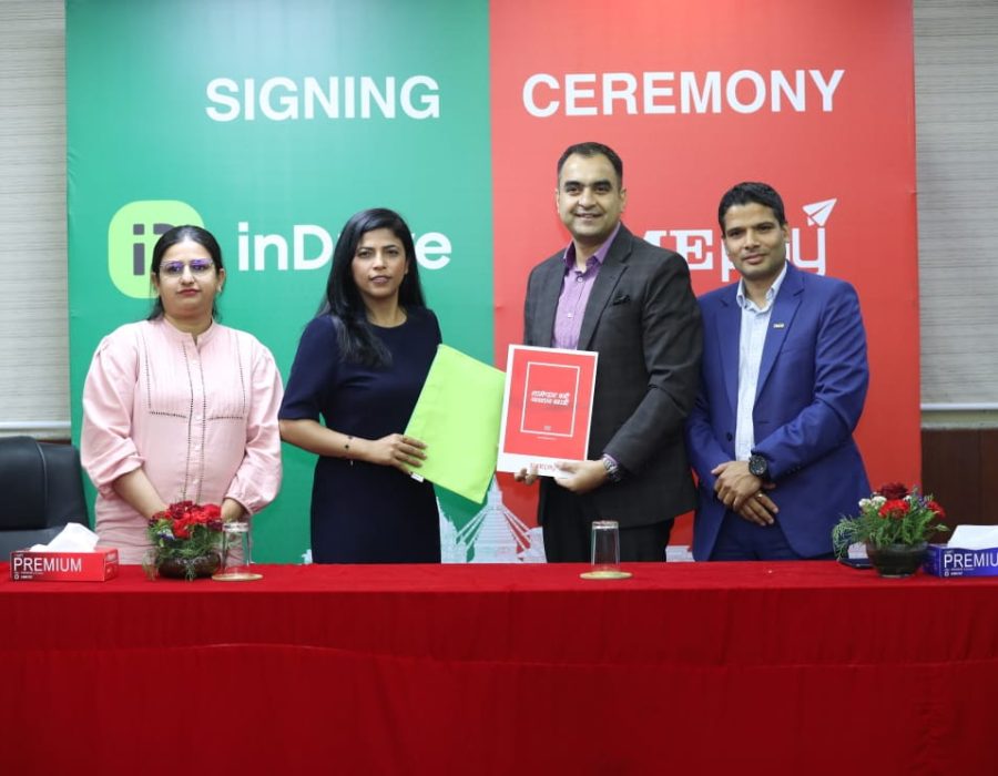 इन्ड्राइभ र आईएमई पेबीच भुक्तानी सम्झौता