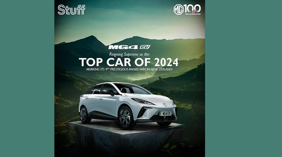 MG 4 EV Takes “The Overall Top Car of 2024” Title 