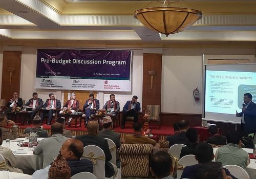 ईभीमा स्थिर कर नीति आवश्यक