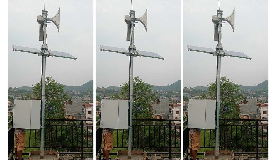 विपतको पूर्व सूचना दिन जडित साइरन विपतकै बेला बज्दैन