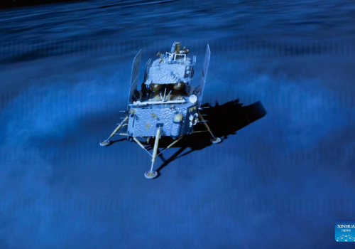 नमूना सङ्कलन गर्न चीनको चाङए-६ चन्द्रमाको टाढाको भागमा अवतरण