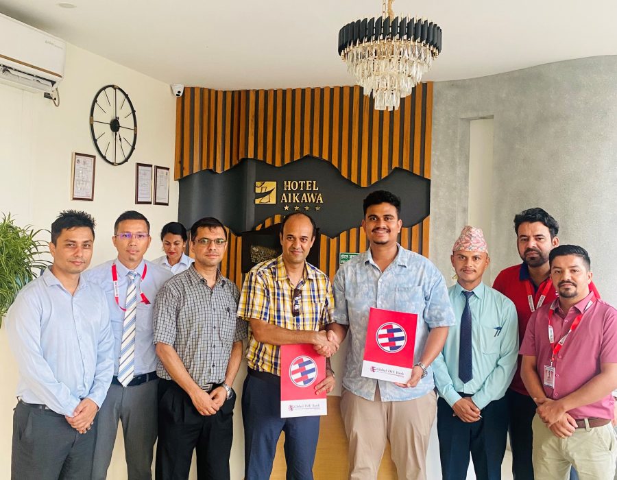 ग्लोबल आइएमई बैंककाकार्ड तथा मोबाइल बैंकिङ प्रयोगकर्ता होटेल आइकावा इनमा १५ प्रतिशत छुट