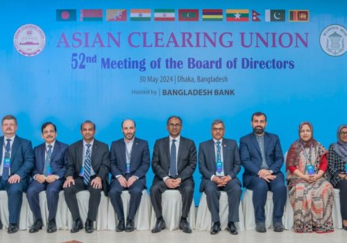 गभर्नर अधिकारी एसियन क्लियरिङ युनियनको ५२ औं बोर्ड बैठकमा सहभागी