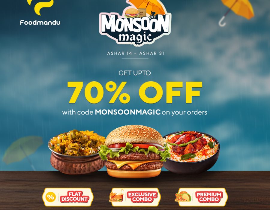 Foodmandu Launches “Monsoon Magic” Campaign