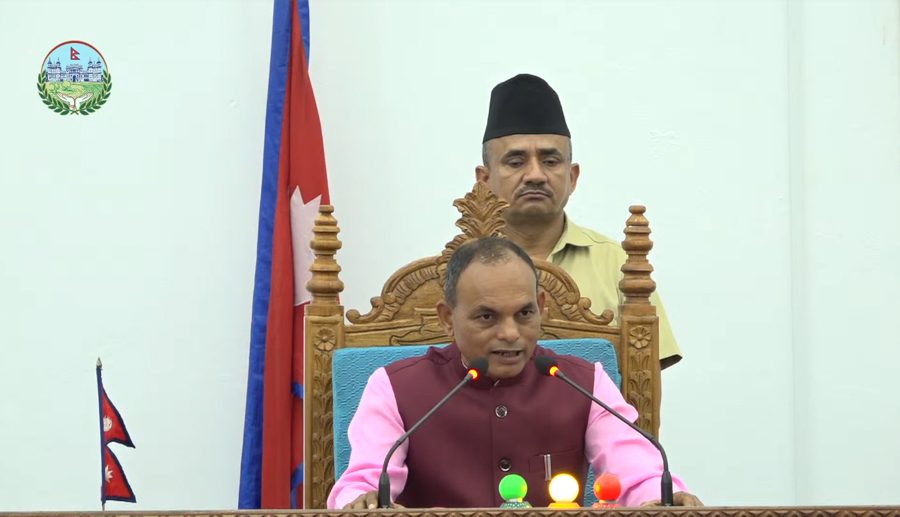 मधेश प्रदेश सभा बैठकमा मोबाइल नचलाउन र गेम नखेल्न सभामुखको रुलिङ