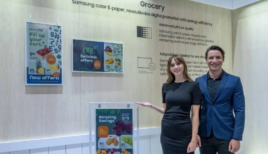 सामसङको आफ्नो पहिलो कलर ई–पेपर टिभी प्रस्तुत