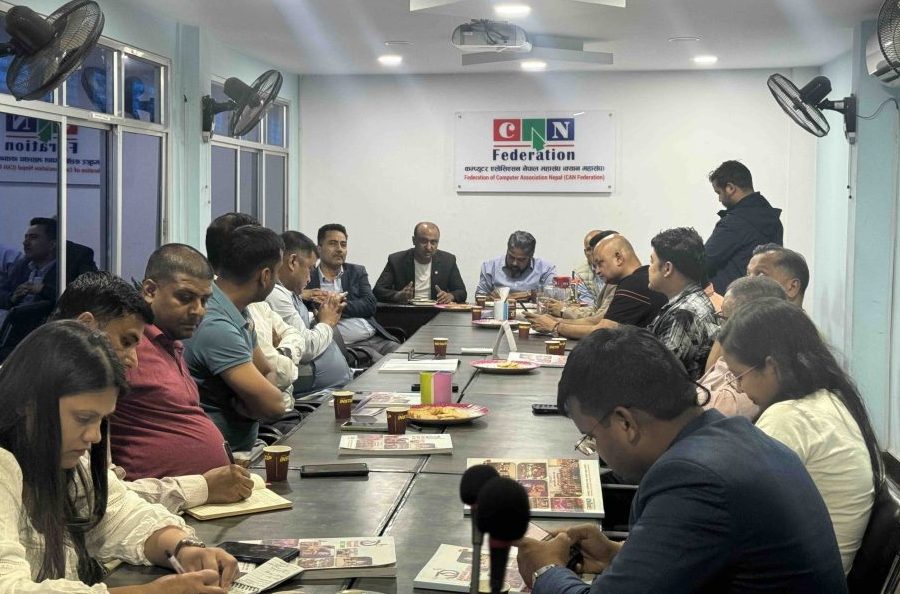 ल्यापटपमा लगाइएको ५ प्रतिशत अन्त:शुल्क करबारे पुनर्विचार गर्न क्यान महासंघको अनुरोध