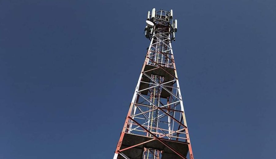 नेपाल टेलिकमको फोरजी टावर