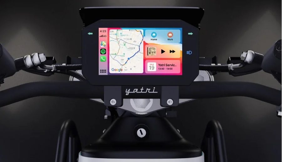 यात्रीले एप्पल कारप्ले र एन्ड्रोइड अटोसहित विश्वको पहिलो इलेक्ट्रिक दुईपाङ्ग्रे लन्च गर्ने