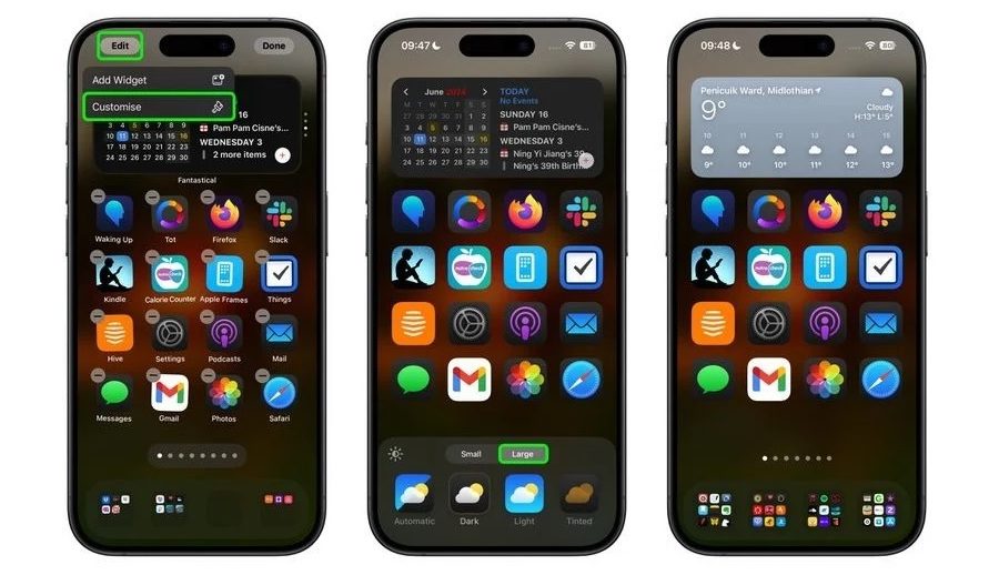 आईओएस १८ ले अब होम स्क्रिनमा एप लेबलहरू लुकाउन दिने 