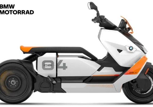 एबीएस र ट्र्याक्सन कन्ट्रोलयुक्त ‘बीएमडब्ल्यू सीई ०४’ ई–स्कुटर भारतमा सार्वजनिक