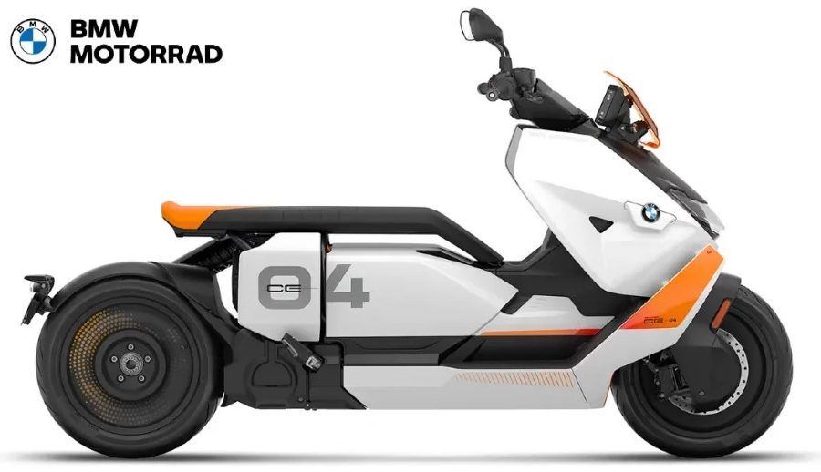 एबीएस र ट्र्याक्सन कन्ट्रोलयुक्त ‘बीएमडब्ल्यू सीई ०४’ ई–स्कुटर भारतमा सार्वजनिक