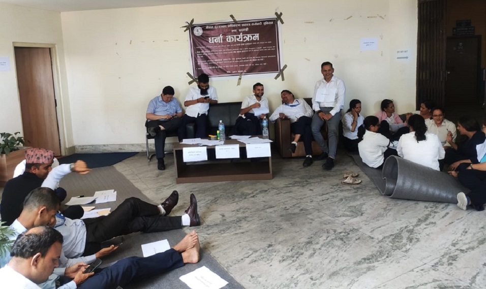 नेपाल दूरसञ्चार प्राधिकरण स्वतन्त्र कर्मचारी युनियनको आन्दोलन तत्काललाई ‘स्थगित’, के-के भयो सम्झौता?