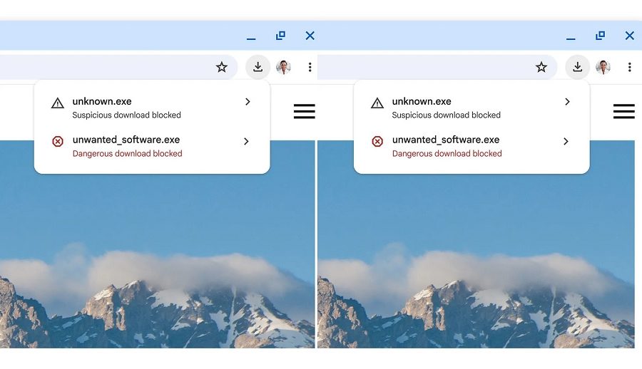एआईयुक्त सेफ ब्राउजिङ प्रविधि प्रयोग गरी क्रोम डाउनलोड रिडिजाइन गर्दै गुगल