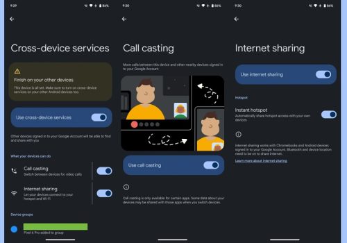 क्रस–डिभाइस सर्भिसेज ल्याउँदै गुगल