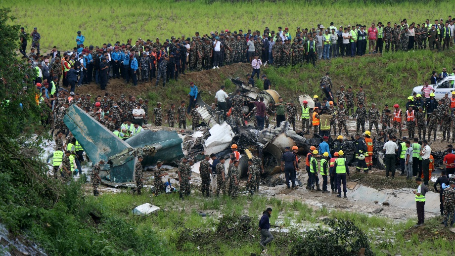 सौर्य एयरलाइन्सको विमान दुर्घटना, उद्धार कार्य जारी