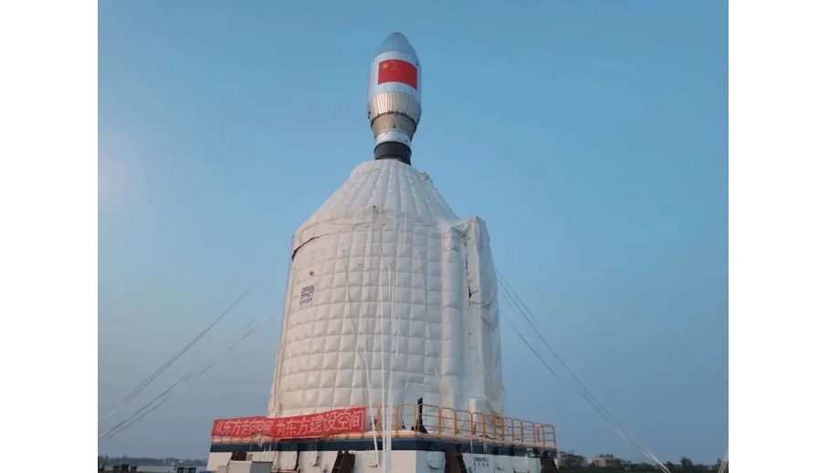 चिनियाँ रकेट कम्पनीले भर्टिकल लङ्ग–डिस्ट्यान्स सी ट्रान्सपोर्टेशन टेस्ट पूरा गर्यो