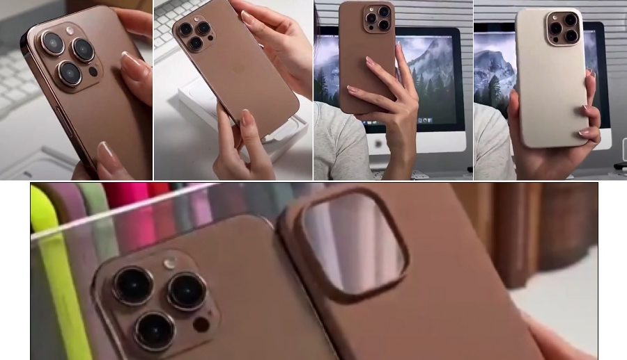 एप्पल आईफोन १६ प्रो म्याक्स डेजर्ट टाइटेनियमको ह्यान्ड्स–अन भिडियो अनलाइन देखा पर्यो