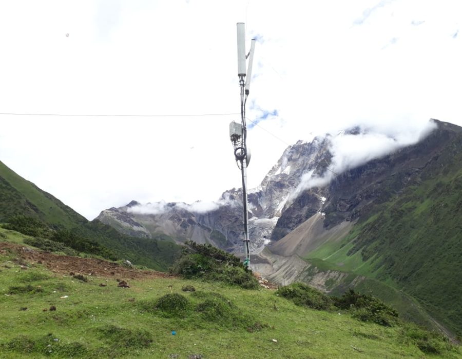 नेपाल टेलिकमले गोरखाका तिब्बत नाका तर्फको मार्ग, मनास्लु हिमाल क्षेत्र लगायतका स्थानमा पुर्यायो फोरजी सेवा