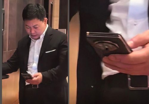 ह्वावे ट्रिपल–फोल्ड डिभाइस लाइभ फोटोमा देखा पर्यो, छिट्टै आउन सक्ने