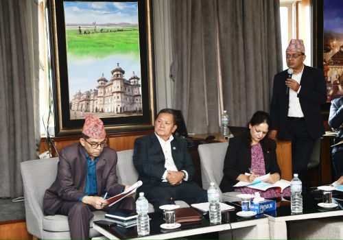 Minster Gurung instructs to increase capital expenditures