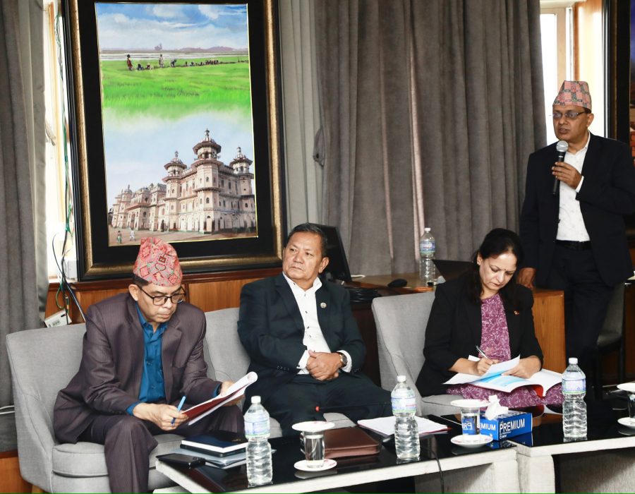 Minster Gurung instructs to increase capital expenditures