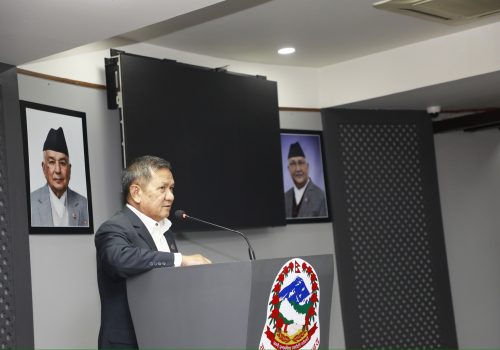 डिजिटल नेपाल, स्याटेलाइट र सुरक्षण मुद्रण केन्द्र ‘हिरो मिसन’ भएको सञ्चारमन्त्री गुरुङको भनाइ