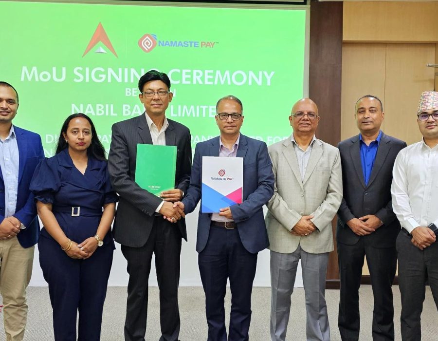 नबिल बैंक र नमस्ते पे वालेटबीच साझेदारी