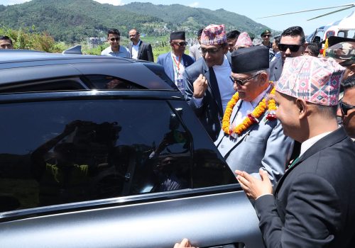 प्रधानमन्त्रीद्वारा ‘हाइड्रोजन कार’ र ‘रिफ्युलिङ प्रणाली’को शुभारम्भ