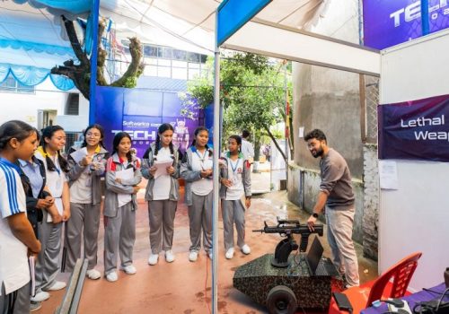 सफ्टवेरिका कलेजमा एआई, रोबोट र साइबर सुरक्षासम्बन्धी प्रदर्शनी ‘टेक एक्स’ जारी