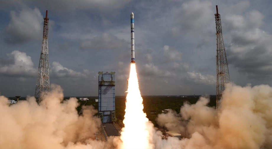 India’s space agency successfully launches earth observation satellite