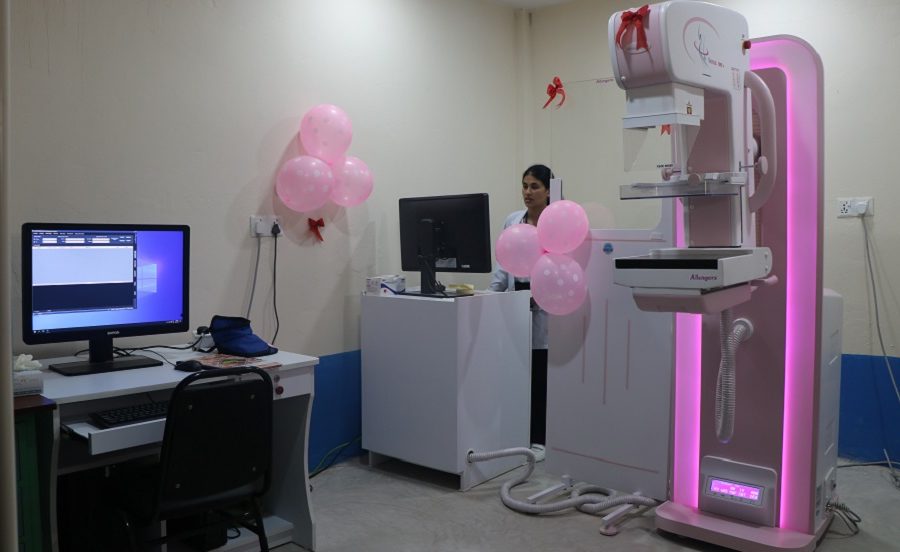 १ करोडमाथिको मेशिन उपलब्ध भएसँगै धादिङ अस्पतालमा थपियो ‘मेमोग्राम सेवा’