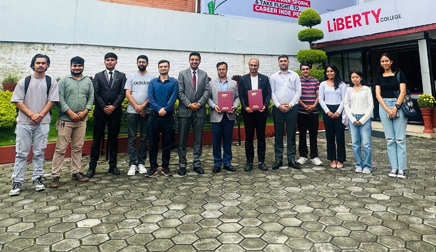 वन कभरको सहयोगमा लिबर्टी कलेजले साइबर सुरक्षा हेल्प डेस्क स्थापना गर्ने