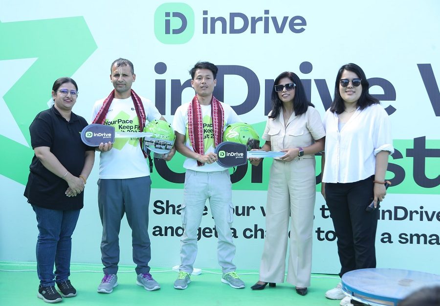 इन्ड्राइभ योरपेस प्रशिक्षण कार्यक्रमका विजेताहरूलाई ई स्कुटर प्रदान