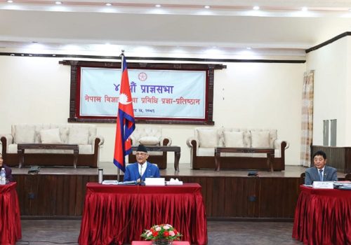 ‘ग्रीन हाइड्रोजन’को प्रयोग थाल्नुपर्छ, ‘अर्बिट’मा आफ्नै ‘स्याटेलाइट’ राख्नुपर्छ-प्रधानमन्त्री ओली