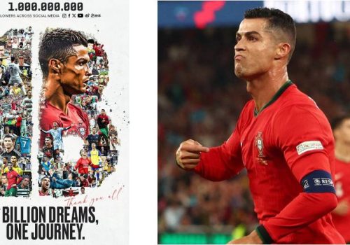 रोनाल्डोले बनाए सबै प्रमुख सोसल मिडियामा गरी १ अर्ब फलोअरको दुर्लभ रेकर्ड