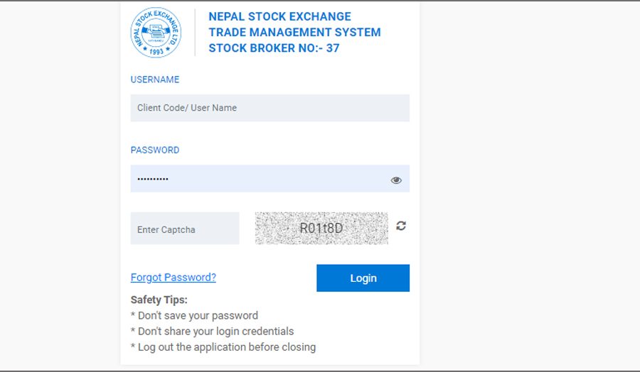 कार्यालय समयमा शेयर कारोबार गर्न रोक, टिएमएस प्रविधि नचलाउन सरकारको पत्राचार